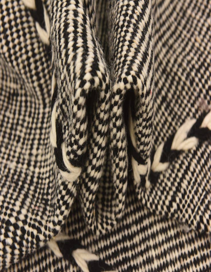 Detail image of 6' 10 x 11' 6  Hand Knotted Moroccan Wool Rug