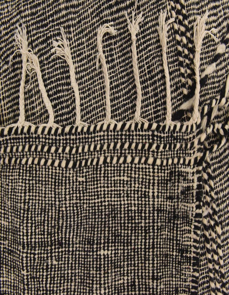 Detail image of 6' 5 x 10' 3  Hand Knotted Moroccan Wool Rug