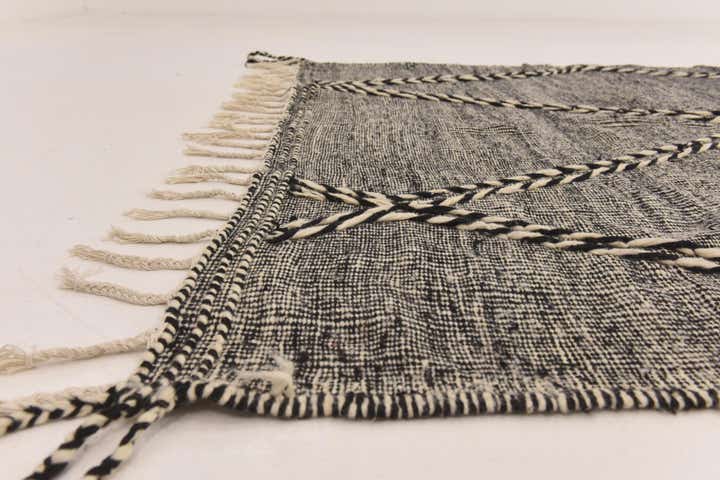6' 5 x 10' 3 Hand Knotted Moroccan Wool Rug