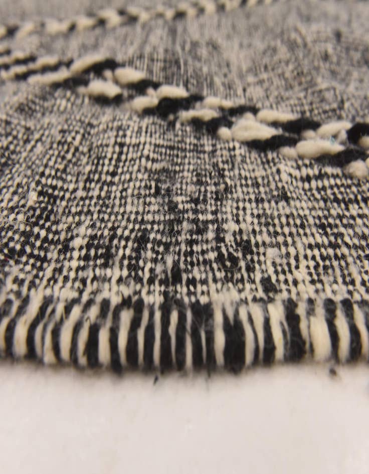 Detail image of 6' 5 x 10' 3  Hand Knotted Moroccan Wool Rug