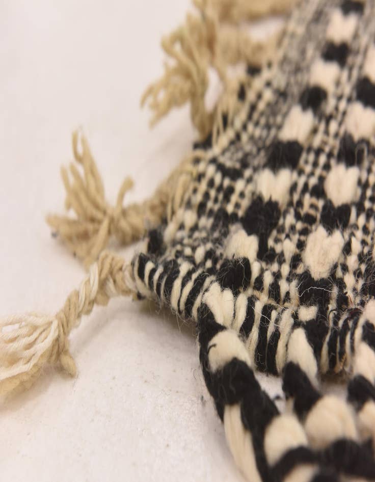 Detail image of 7' 1 x 12' 8  Hand Knotted Moroccan Wool Rug