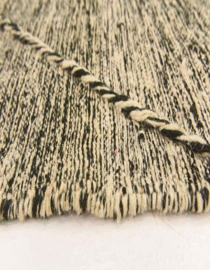 Detail image of 6' 8 x 10'  Hand Knotted Moroccan Wool Rug