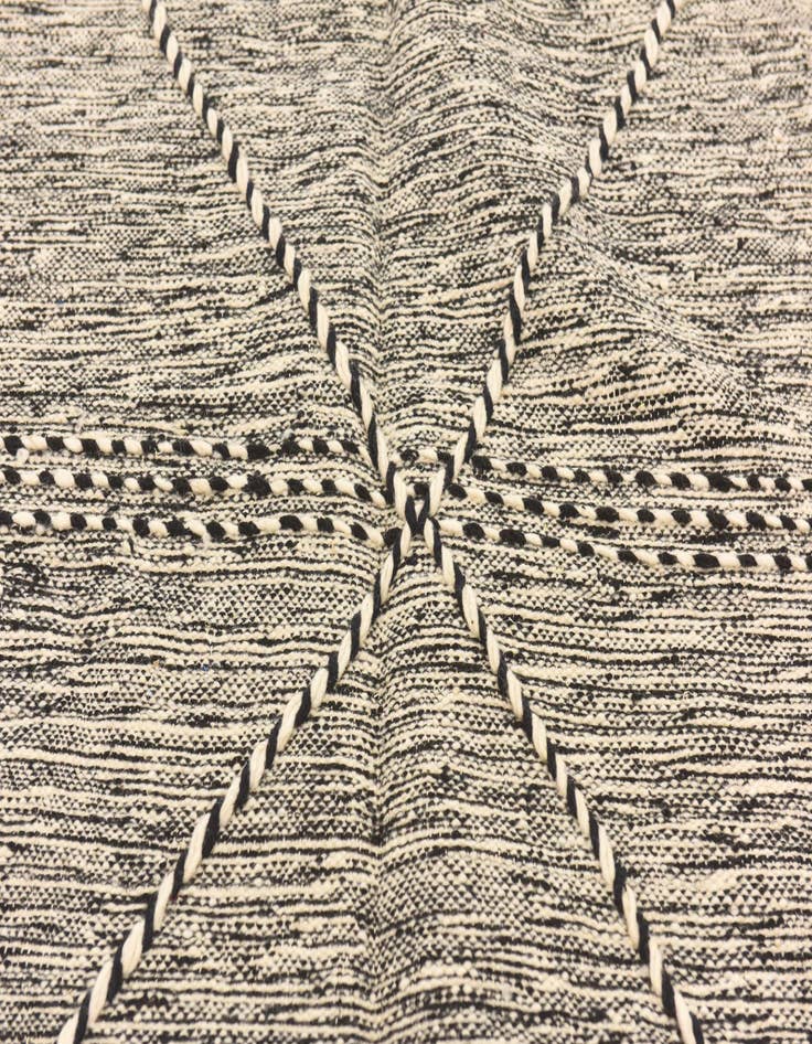 Detail image of 6' 7 x 9' 10  Hand Knotted Moroccan Wool Rug