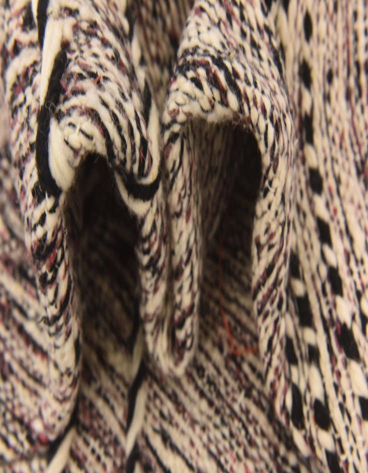 Detail image of 6' 7 x 10'  Hand Knotted Moroccan Wool Rug