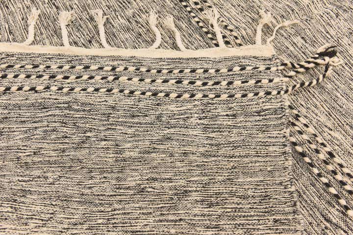 6' 4 x 9' 5 Hand Knotted Moroccan Wool Rug