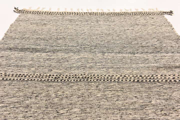 6' 4 x 9' 5 Hand Knotted Moroccan Wool Rug