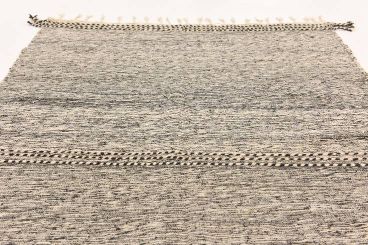 Detail image of 6' 4 x 9' 5 Hand Knotted Moroccan Wool Rug