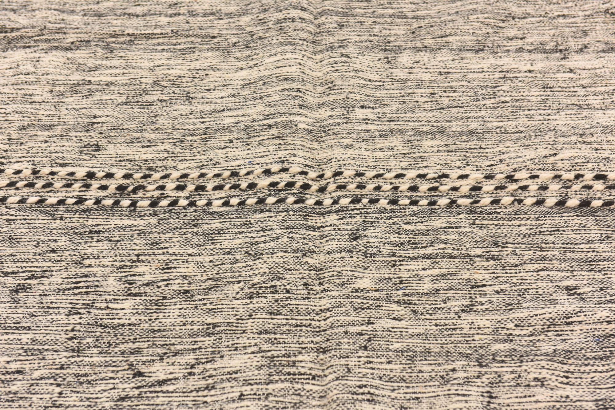 6' 4 x 9' 5 Hand Knotted Moroccan Wool Rug