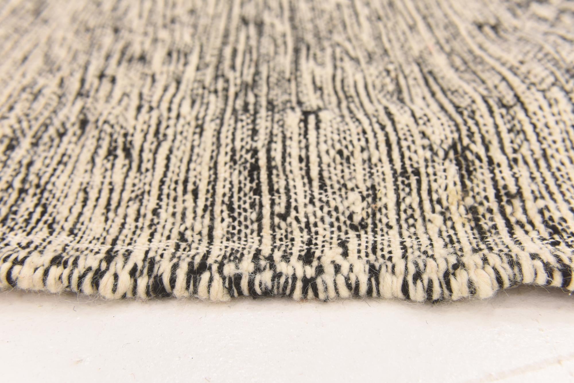 6' 4 x 9' 5 Hand Knotted Moroccan Wool Rug