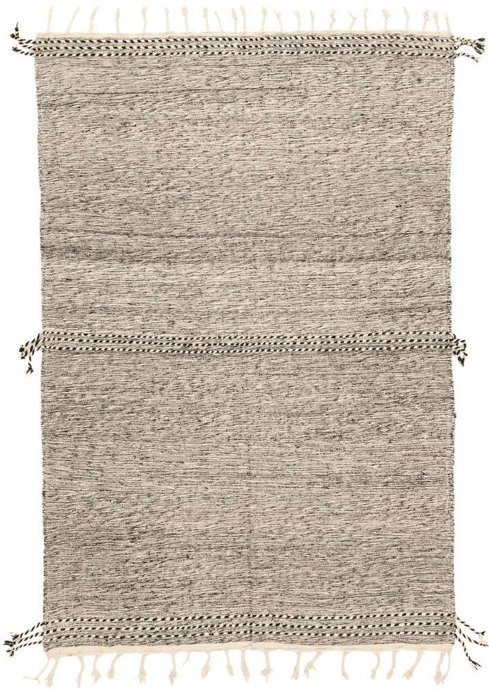 6' 4 x 9' 5 Hand Knotted Moroccan Wool Rug
