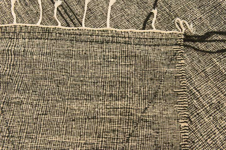 6' 6 x 10' 4 Hand Knotted Moroccan Wool Rug