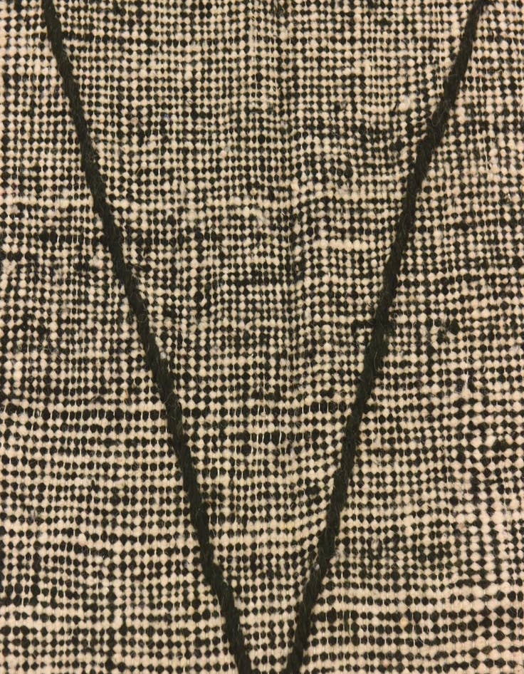 Detail image of 6' 6 x 10' 4  Hand Knotted Moroccan Wool Rug