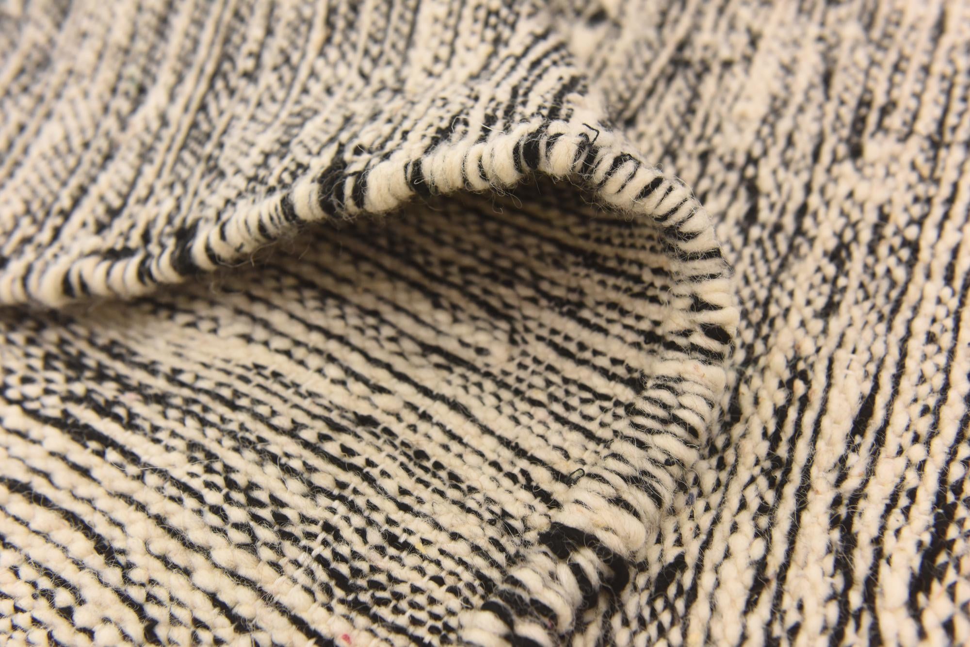6' 8 x 10' Hand Knotted Moroccan Wool Rug