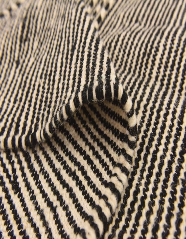 Detail image of 6' 3 x 10' 5  Hand Knotted Moroccan Wool Rug