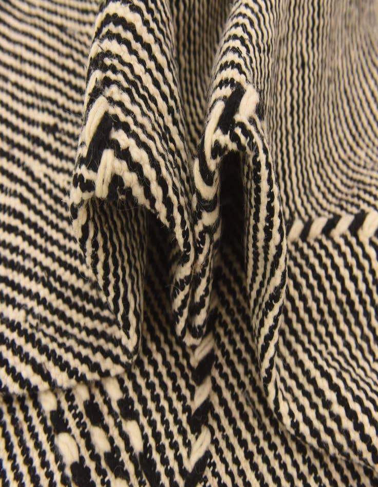 Detail image of 6' 3 x 10' 5  Hand Knotted Moroccan Wool Rug