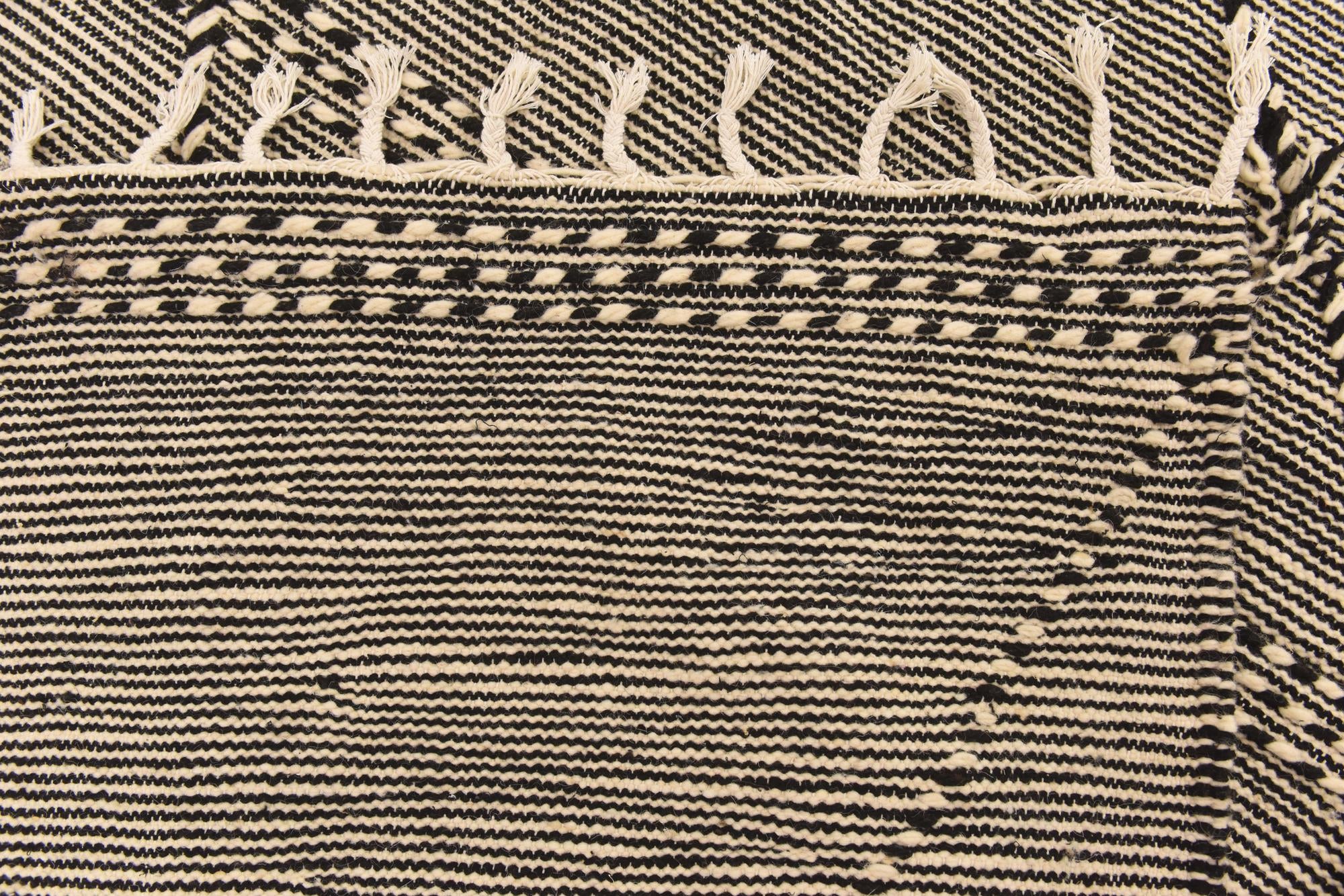 6' 3 x 10' 5 Hand Knotted Moroccan Wool Rug