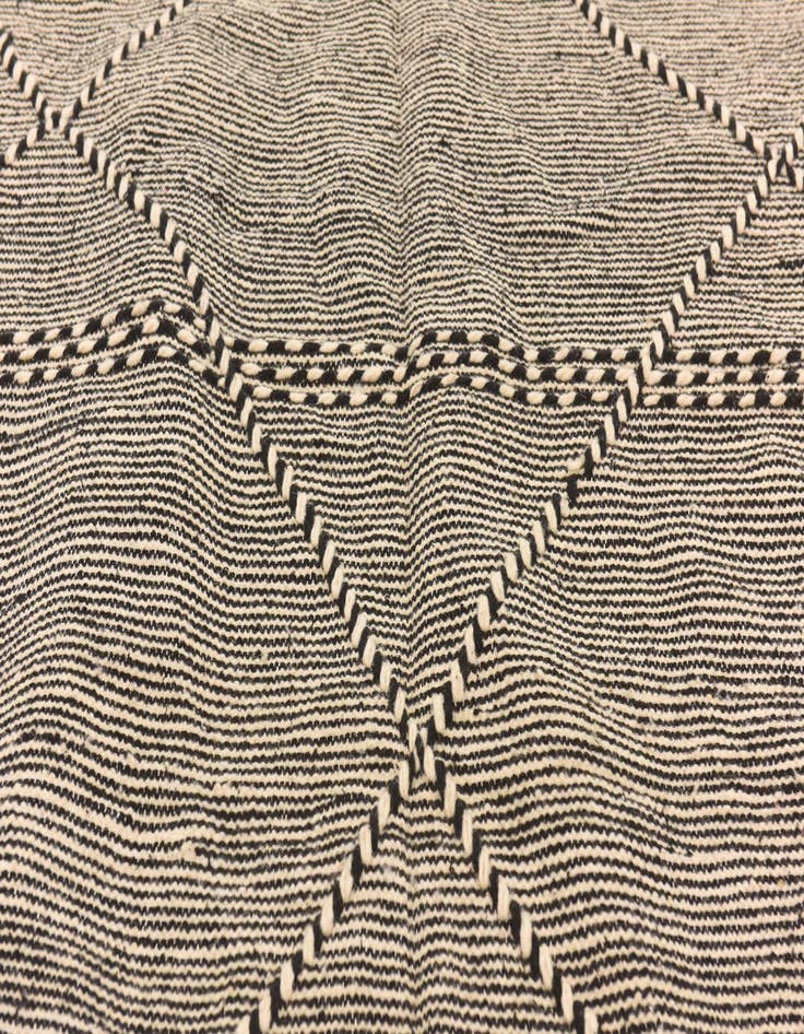 Detail image of 6' 3 x 10' 5  Hand Knotted Moroccan Wool Rug