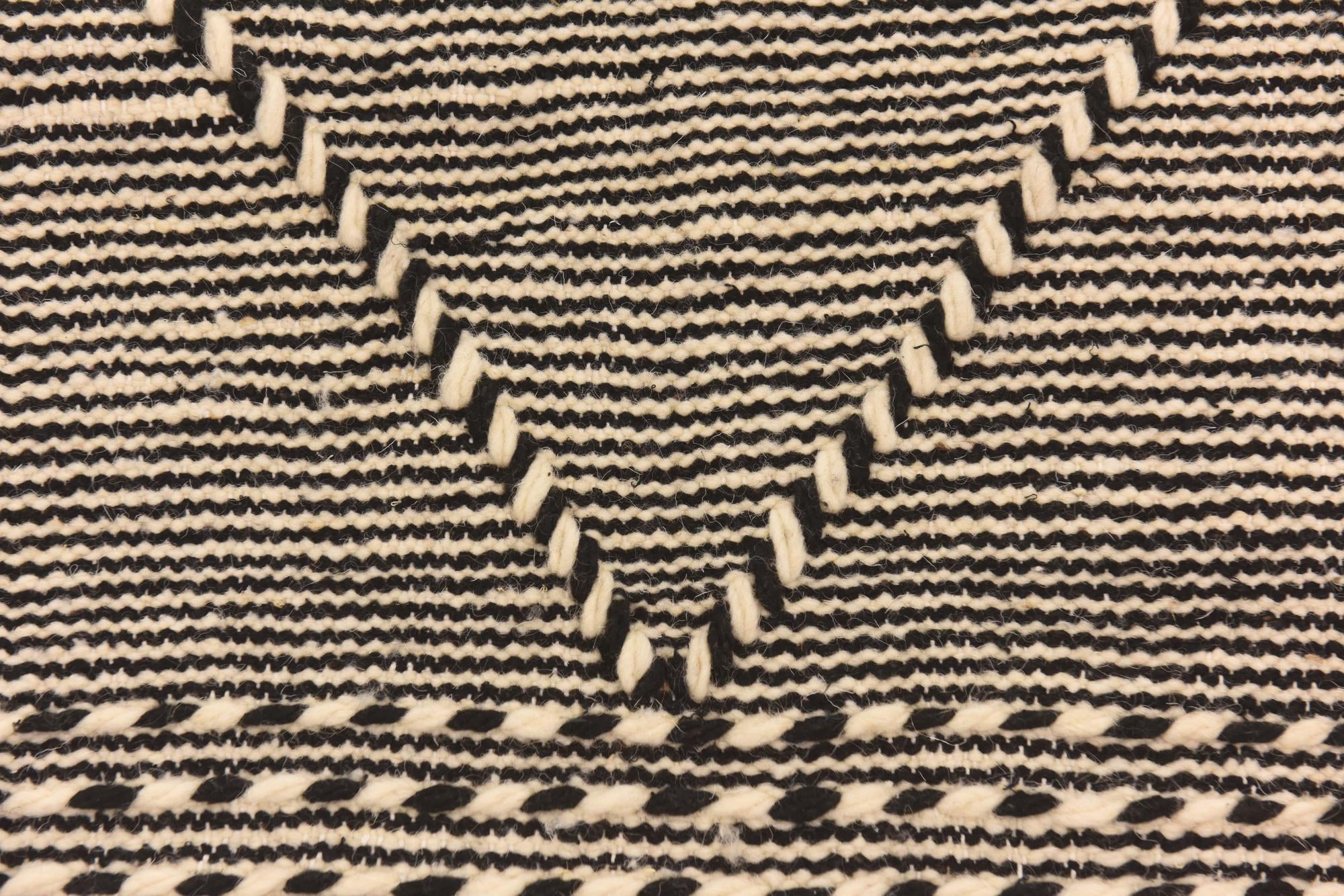 6' 3 x 10' 5 Hand Knotted Moroccan Wool Rug