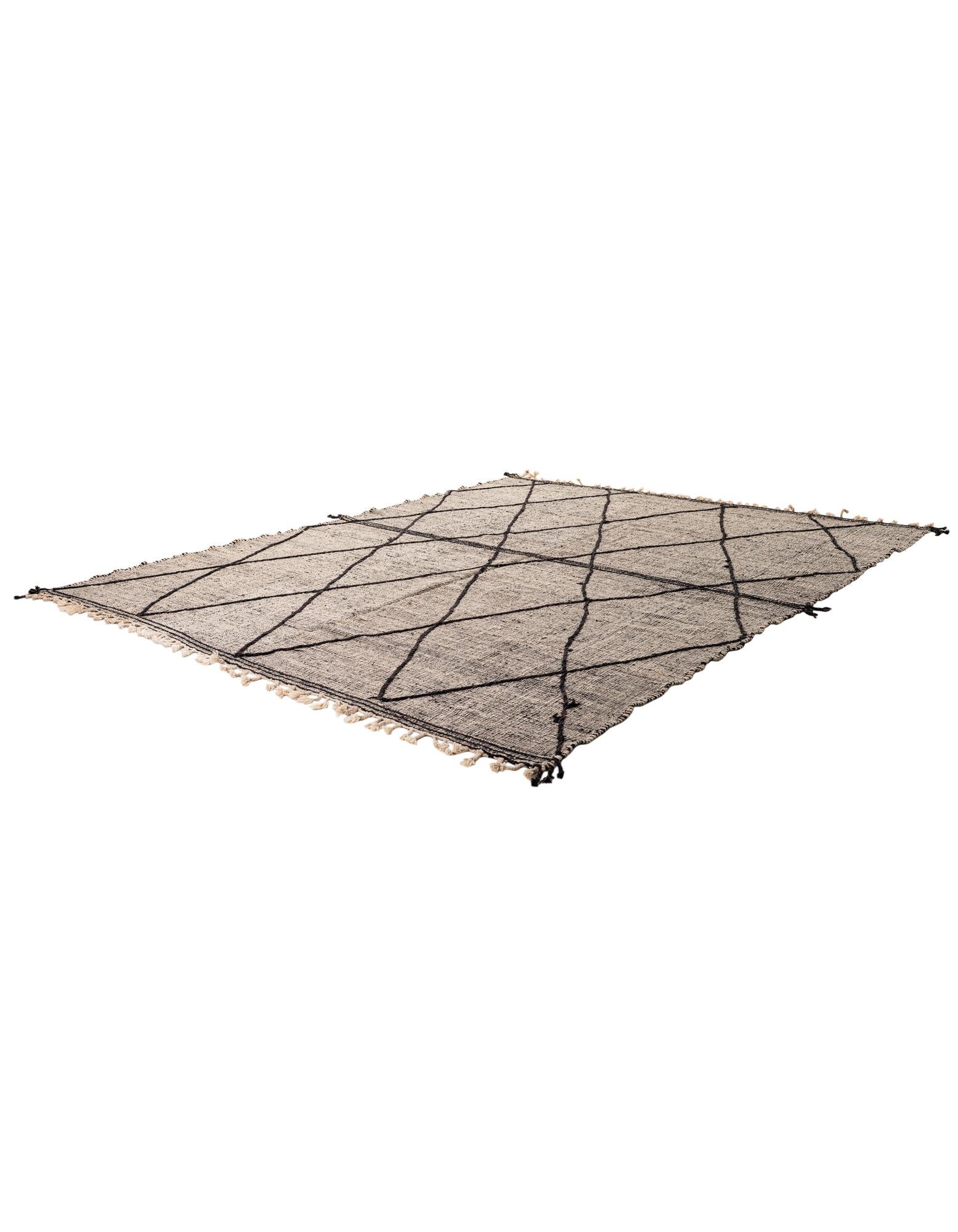 10' 4 x 12' 11 Hand Knotted Moroccan Wool Rug