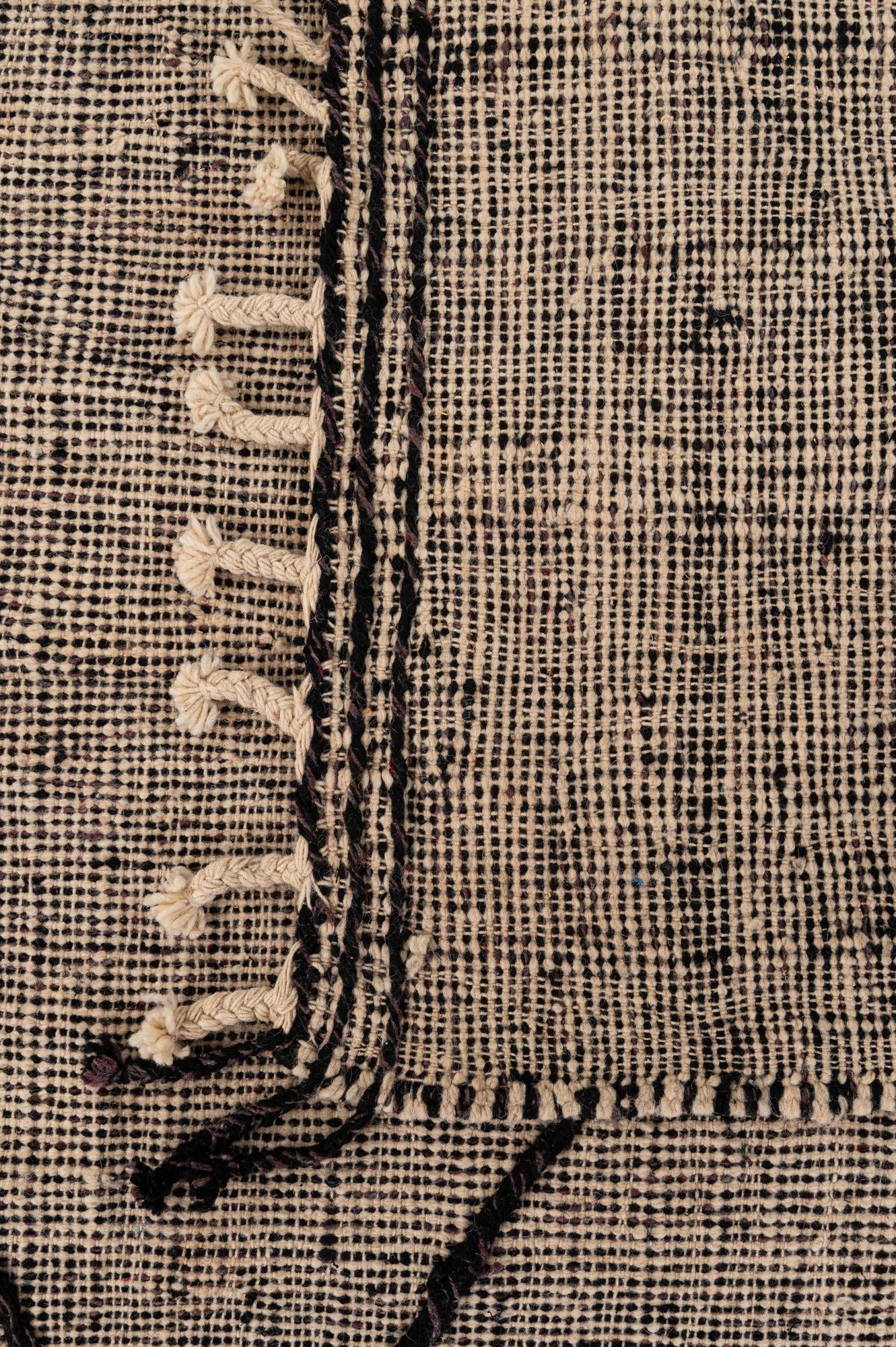 10' 4 x 12' 11 Hand Knotted Moroccan Wool Rug