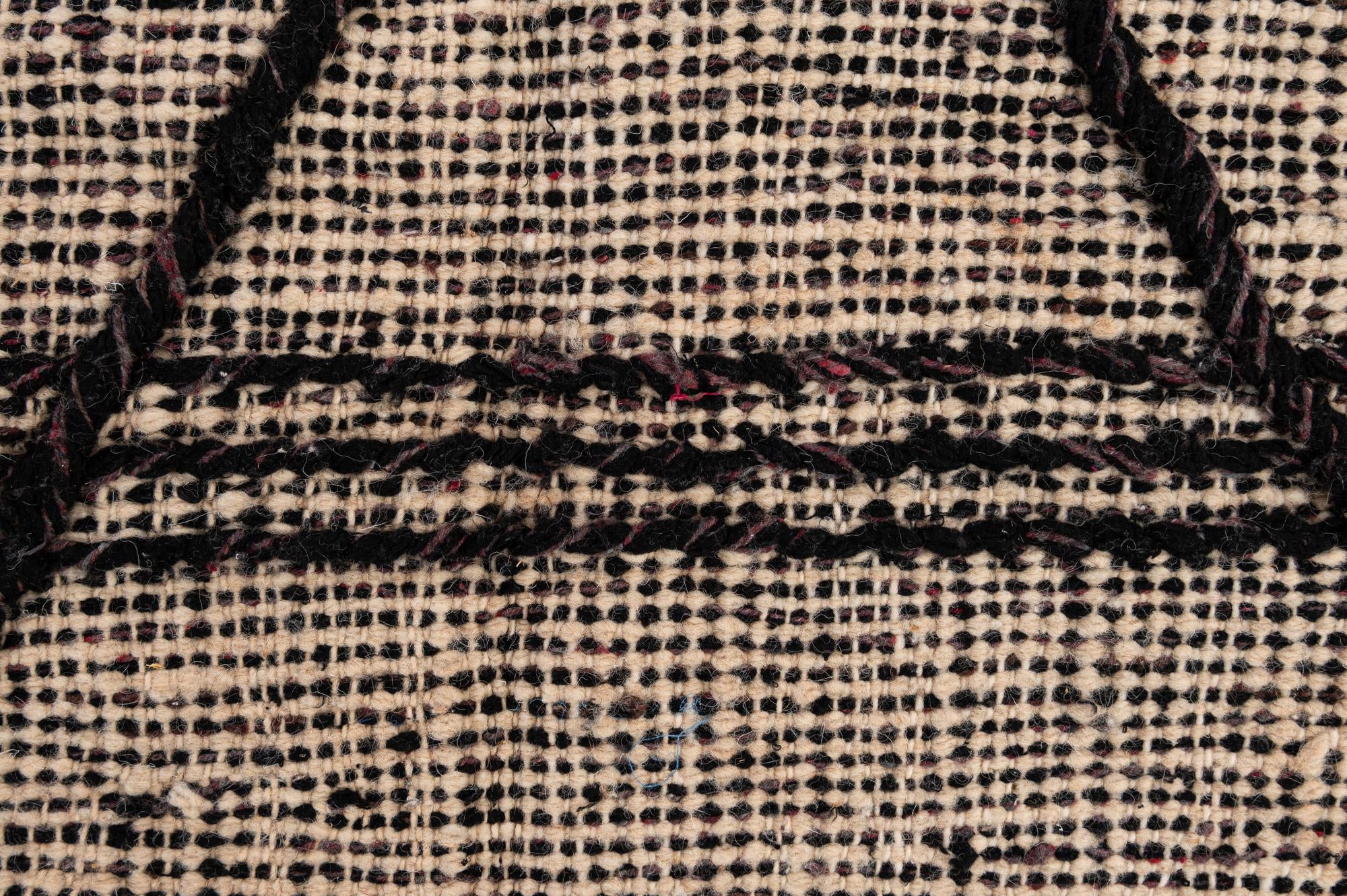 10' 4 x 12' 11 Hand Knotted Moroccan Wool Rug