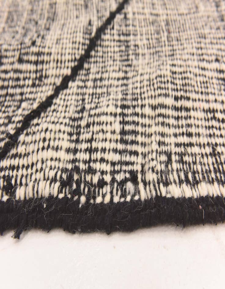 Detail image of 6' x 10'  Hand Knotted Moroccan Wool Rug