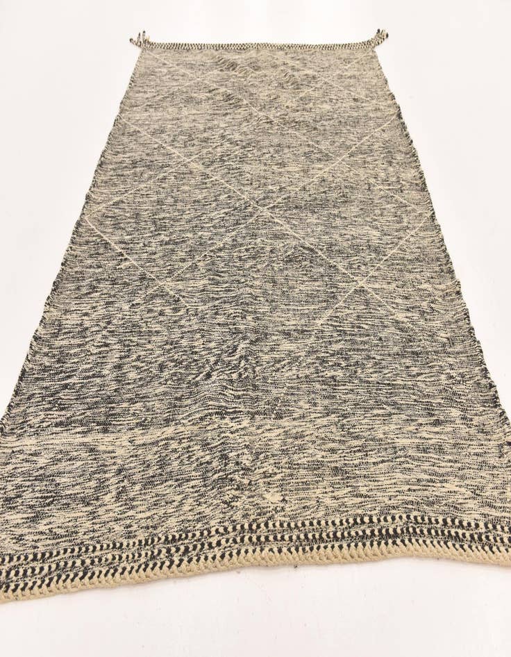 Detail image of 6' 8 x 9' 5  Hand Knotted Moroccan Wool Rug