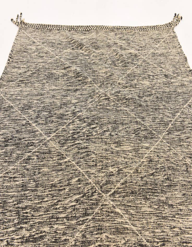 Detail image of 6' 8 x 9' 5  Hand Knotted Moroccan Wool Rug