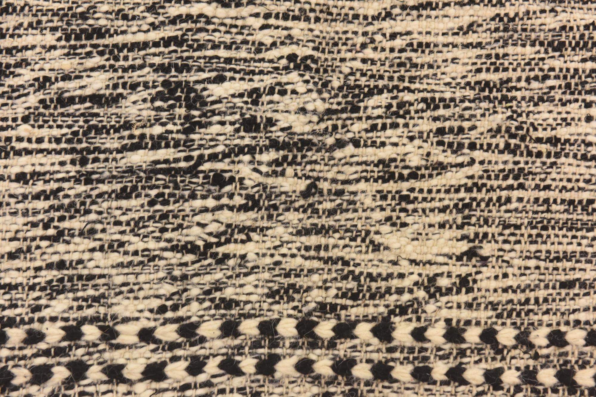 6' 8 x 9' 5 Hand Knotted Moroccan Wool Rug
