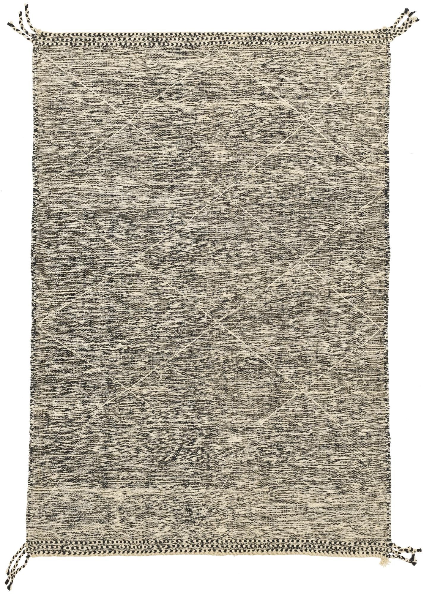 6' 8 x 9' 5 Hand Knotted Moroccan Wool Rug