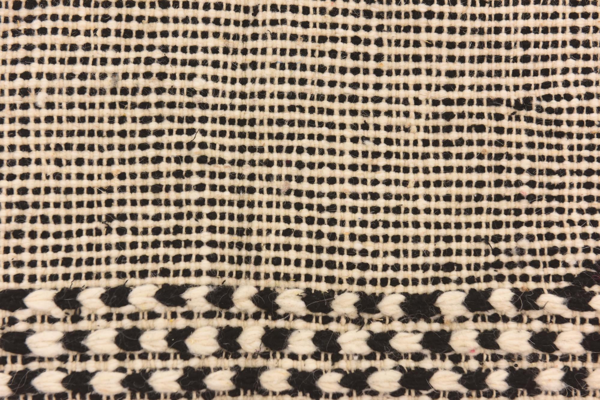 6' 3 x 9' 7 Hand Knotted Moroccan Wool Rug