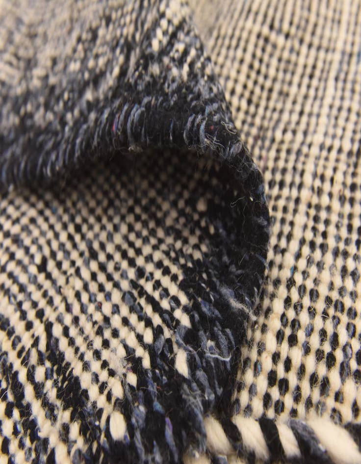 Detail image of 6' 7 x 10' 2  Hand Knotted Moroccan Wool Rug