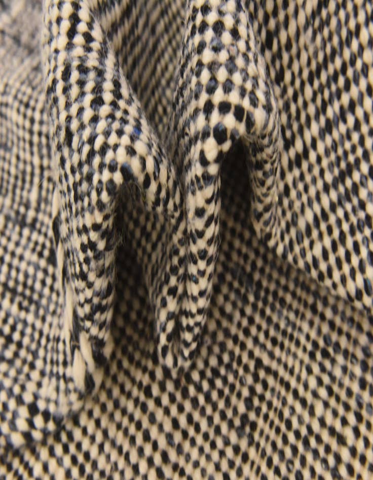 Detail image of 6' 7 x 10' 2  Hand Knotted Moroccan Wool Rug