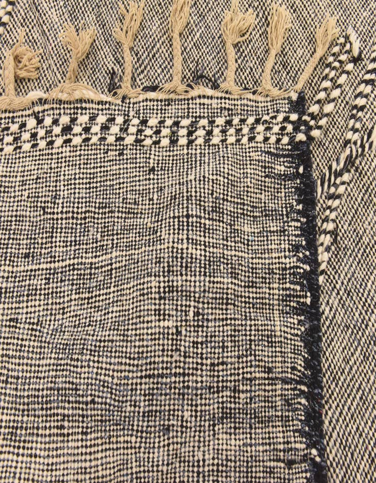 Detail image of 6' 7 x 10' 2  Hand Knotted Moroccan Wool Rug