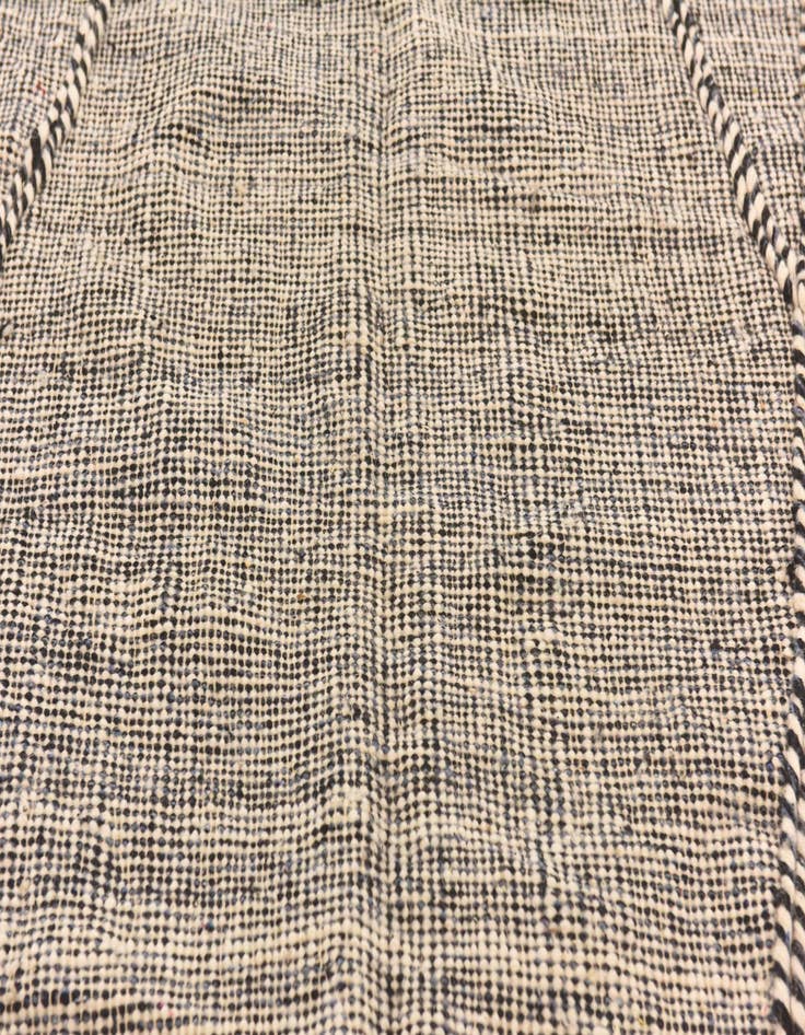 Detail image of 6' 7 x 10' 2  Hand Knotted Moroccan Wool Rug