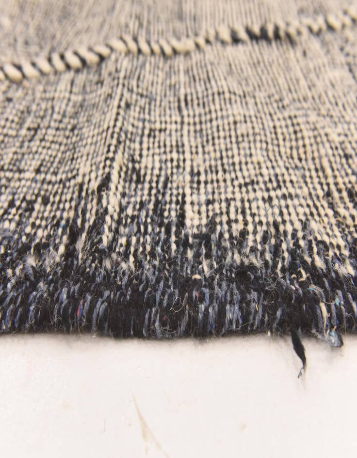 Detail image of 6' 7 x 10' 2  Hand Knotted Moroccan Wool Rug