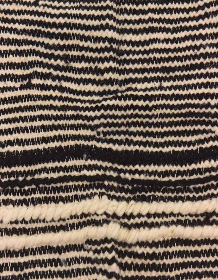 Detail image of 6' 5 x 8' 8 Hand Knotted Moroccan Wool Rug