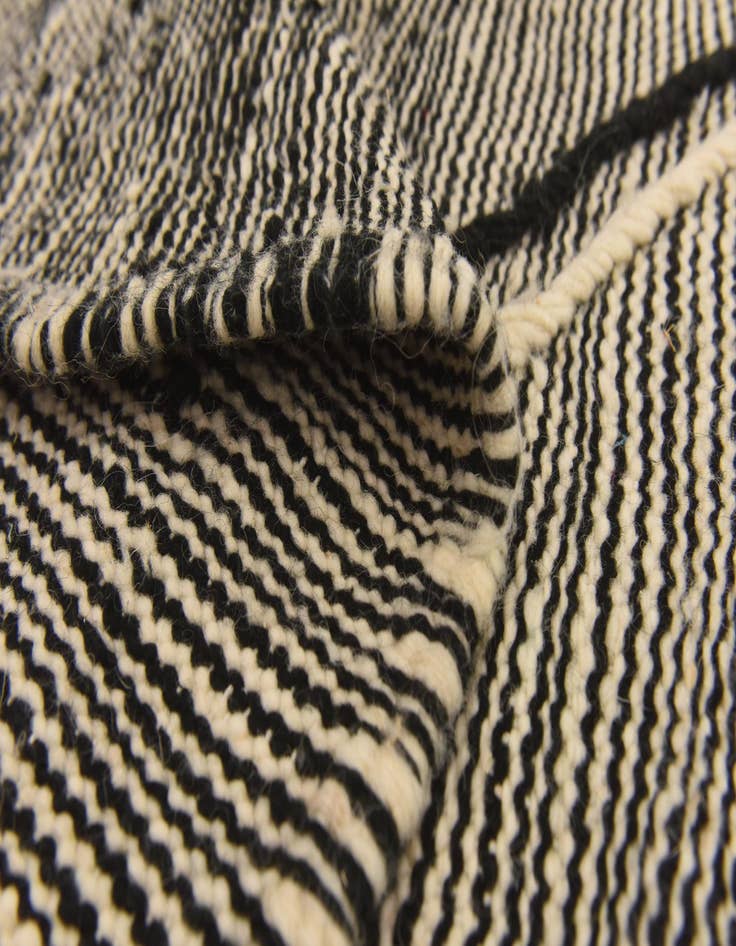 Detail image of 6' 5 x 9' 5  Hand Knotted Moroccan Wool Rug