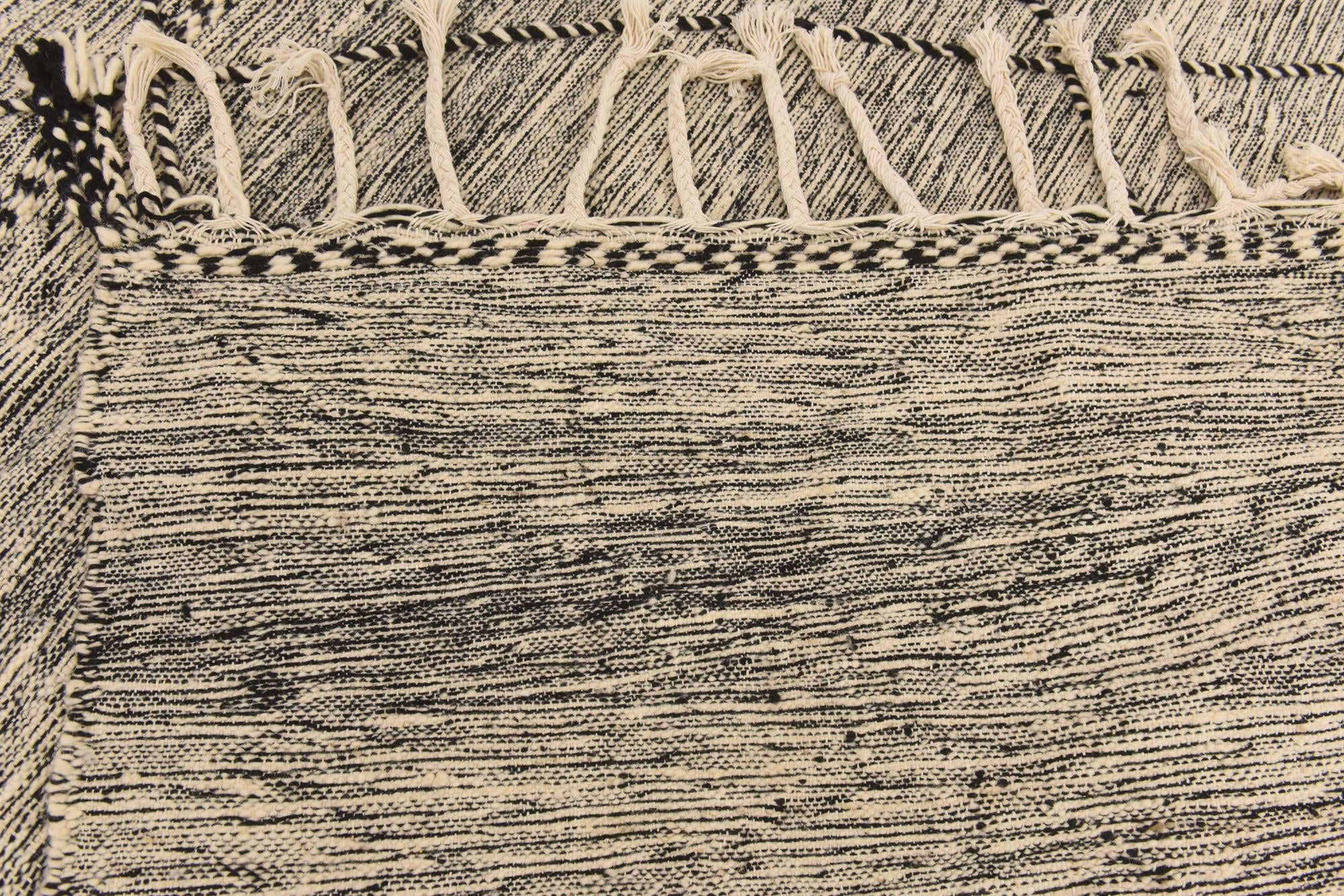 6' 4 x 9' 7 Hand Knotted Moroccan Wool Rug
