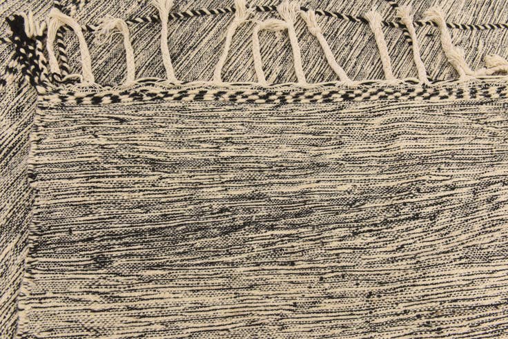 Detail image of 6' 4 x 9' 7 Hand Knotted Moroccan Wool Rug