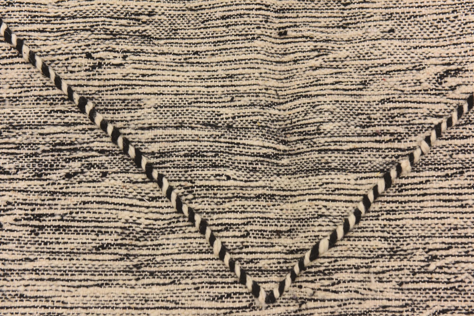 6' 4 x 9' 7 Hand Knotted Moroccan Wool Rug