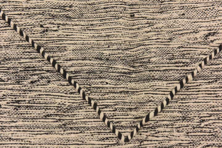 6' 4 x 9' 7 Hand Knotted Moroccan Wool Rug