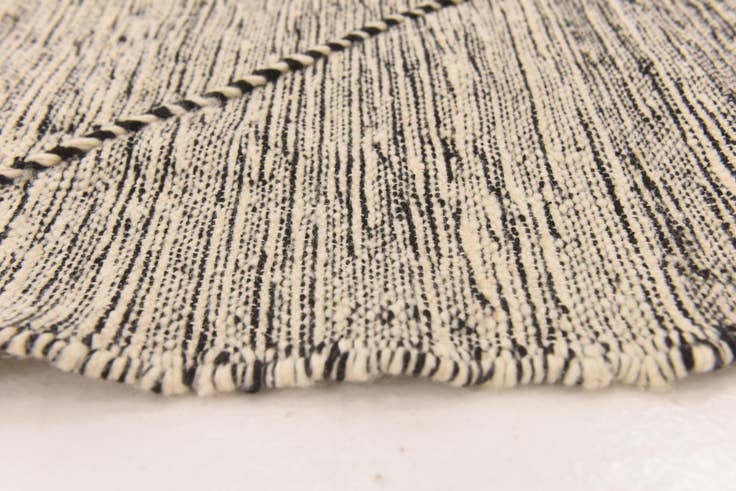 Detail image of 6' 4 x 9' 7 Hand Knotted Moroccan Wool Rug