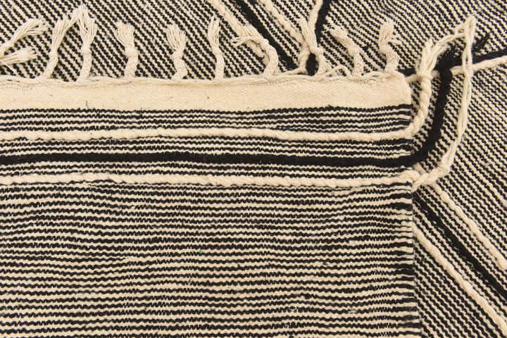 6' 2 x 10' 1 Hand Knotted Moroccan Wool Rug