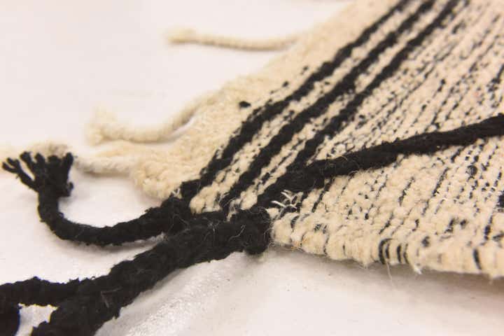 6' 4 x 9' 4 Hand Knotted Moroccan Wool Rug