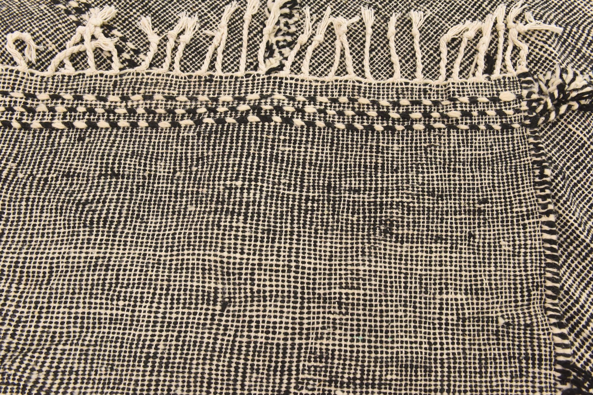 6' 4 x 10' 4 Hand Knotted Moroccan Wool Rug