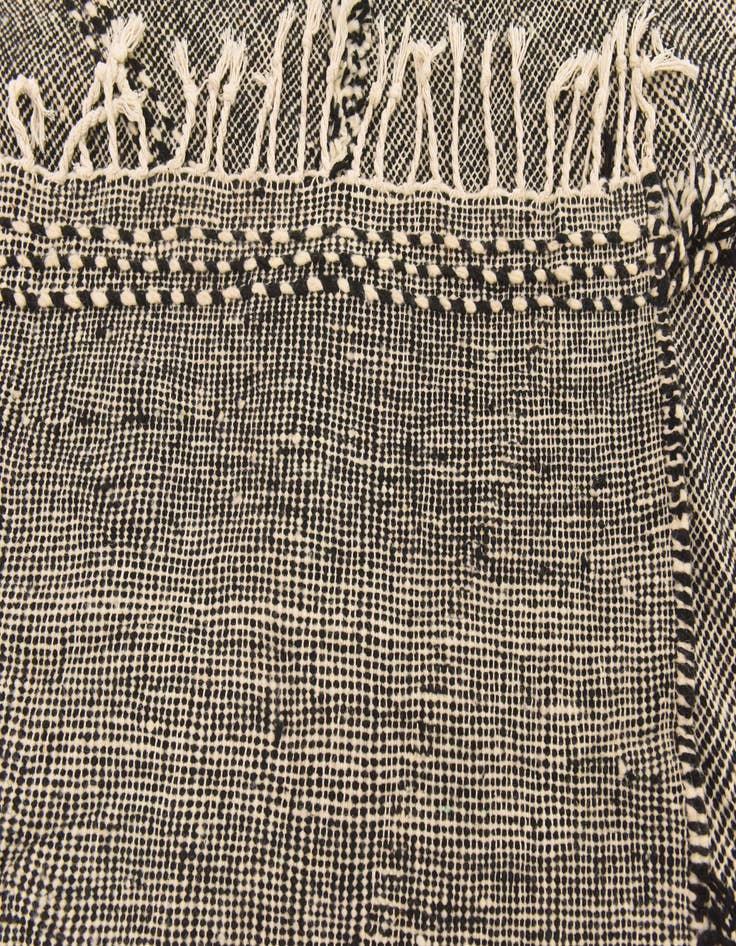 Detail image of 6' 4 x 10' 4  Hand Knotted Moroccan Wool Rug