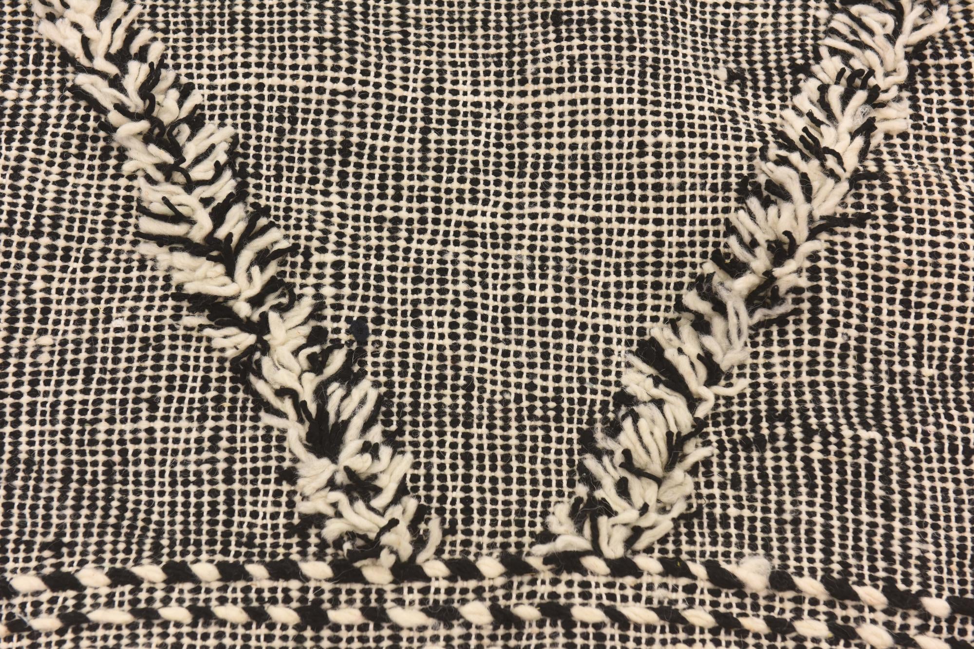 6' 4 x 10' 4 Hand Knotted Moroccan Wool Rug