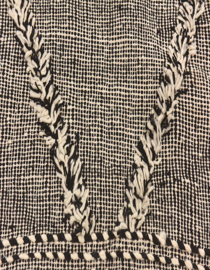 Detail image of 6' 4 x 10' 4  Hand Knotted Moroccan Wool Rug