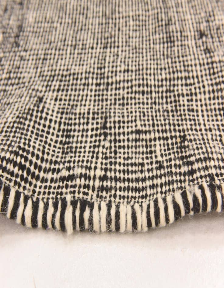 Detail image of 6' 4 x 10' 4  Hand Knotted Moroccan Wool Rug